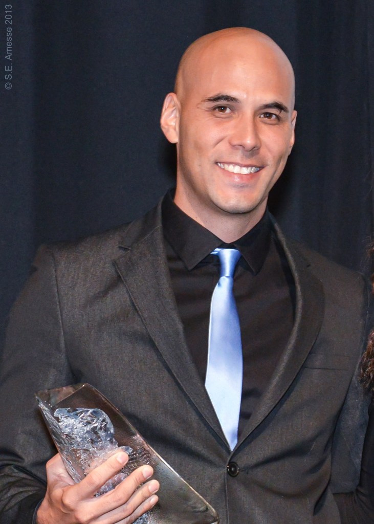 Kim Nguyen s'est dit très touché de recevoir le Prix avant-garde 2013 remis par le FIFBM.