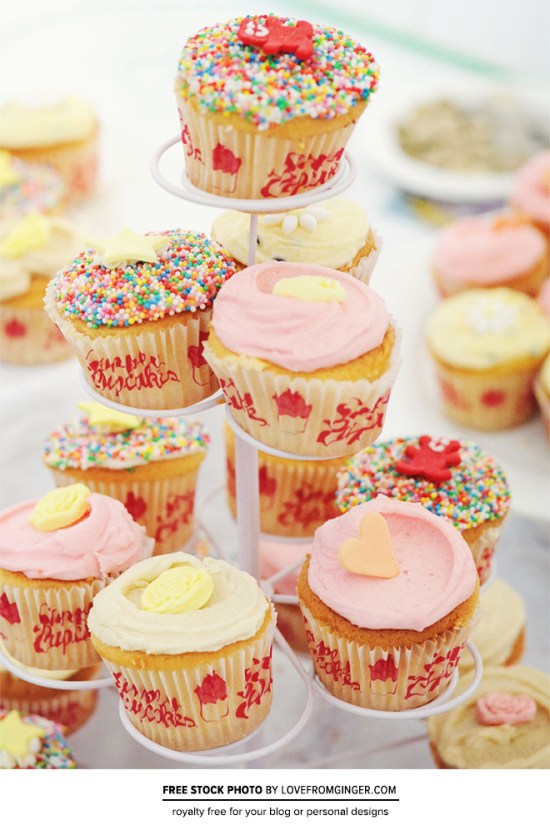 FreeStockPhotoCupcakesLFG2014