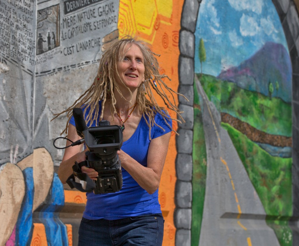 La réalisatrice Ève Lamont. Photo : Jacques Nadeau.