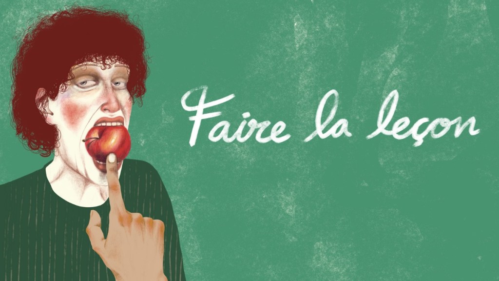 Faire_la_leçon_affiche